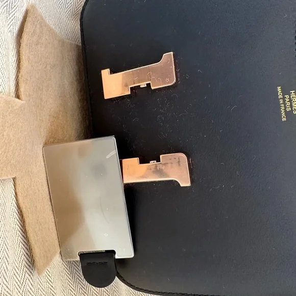 BRAND NEW Mini Constance with RGHW! Hermes Constance 18 noir indigo black B - Picture 4 of 8